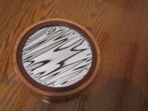 SafetyFilm fitted to holder for up to 6" telescopes