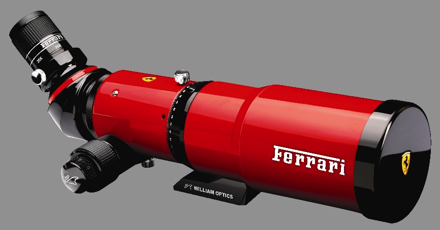 William Optics Ferrari Zenithstar Racing Edition 66mm Telescope