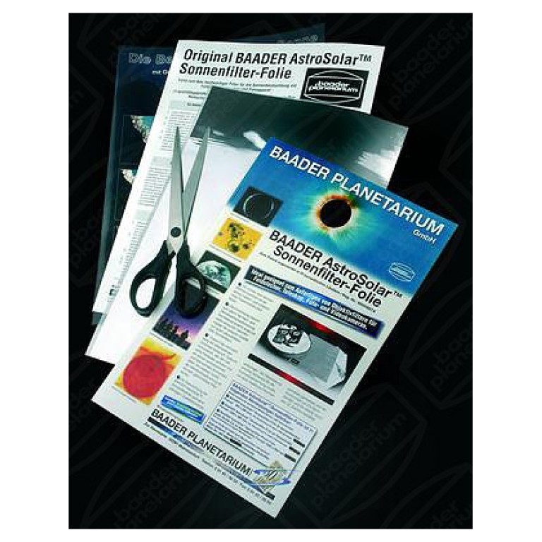 AstroSolar Safety Film 20x30cm, Telescope Quality, ND = 5.0